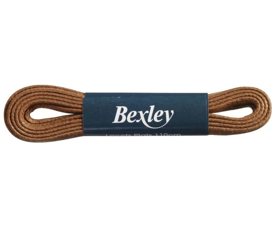 Cognac Shoelaces 1 Pair for Men's Trainers