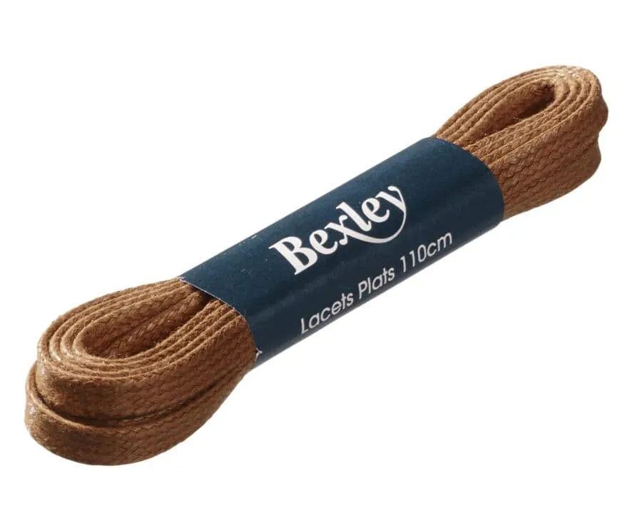 Cognac Shoelaces 1 Pair for Men's Trainers