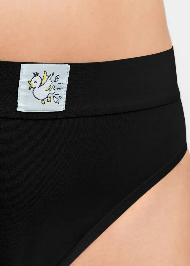 10PACK OF BLACK PANTIES