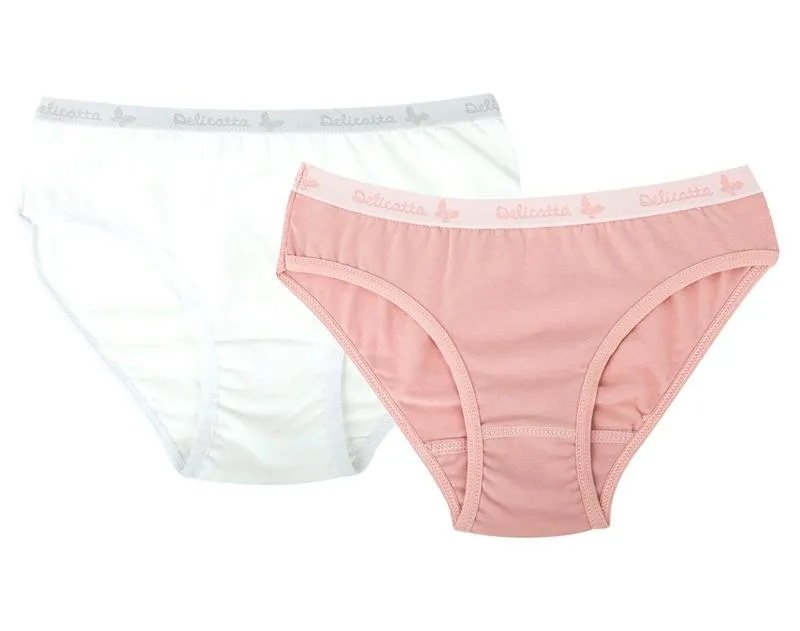2PACK OF GIRLS' RUBBER ELASTIC UNDERWEAR  CALAMARO BABY