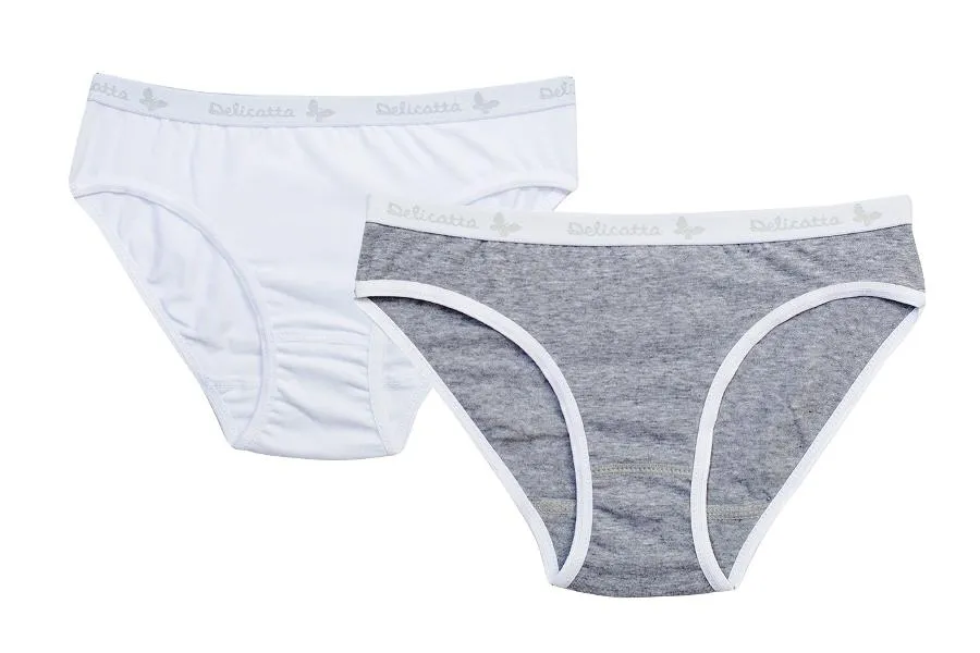 2PACK OF GIRLS' RUBBER ELASTIC UNDERWEAR  CALAMARO BABY