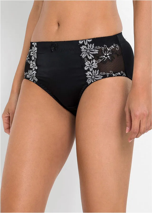 2 pack of shaping briefs Black + black + white