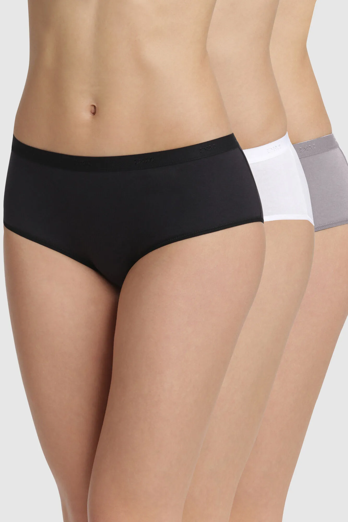 3PACK ECOFRIENDLY CULOTTE PANTIES WITH POCKETS.