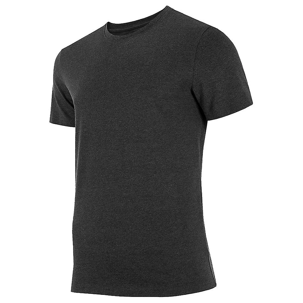4F M536 4FSS23TTSHM536CIEMNYSZARYMELAN Universal All Year Men