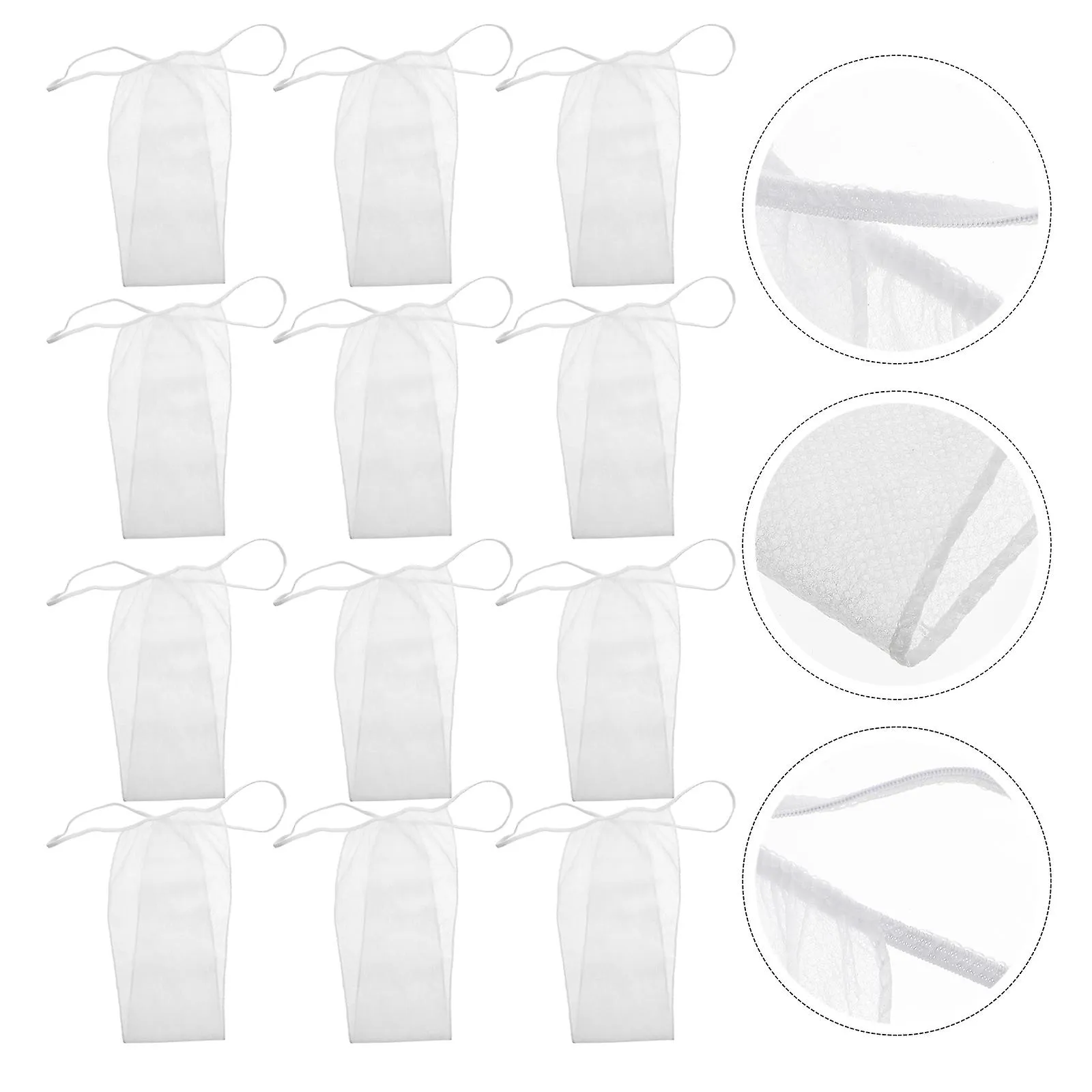 50 unidades de bragas desechables tipo tanga para mujer, ideales para llevar en viajes y visitas al spa.