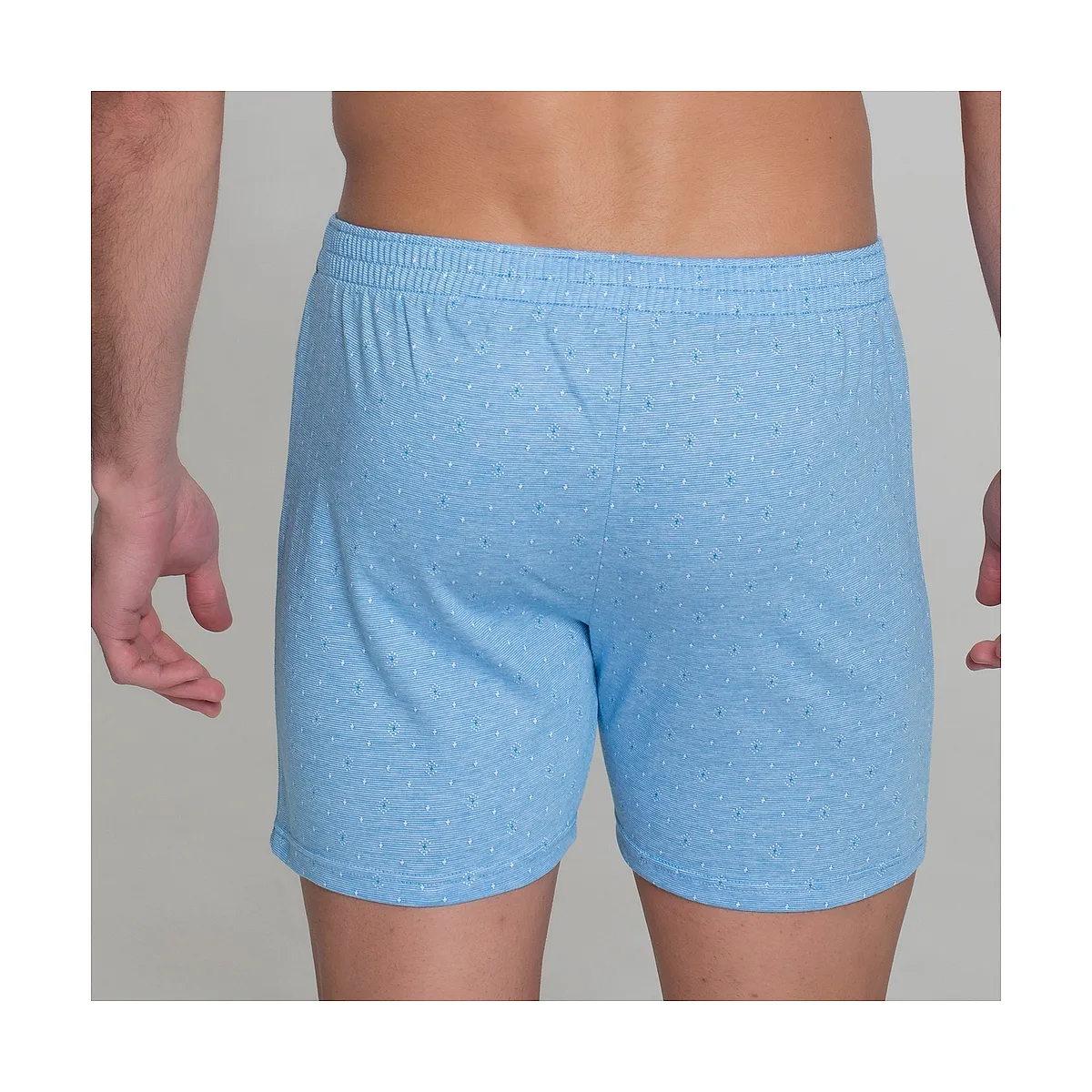 5096 Opened Boxer With Spikes Embroidery