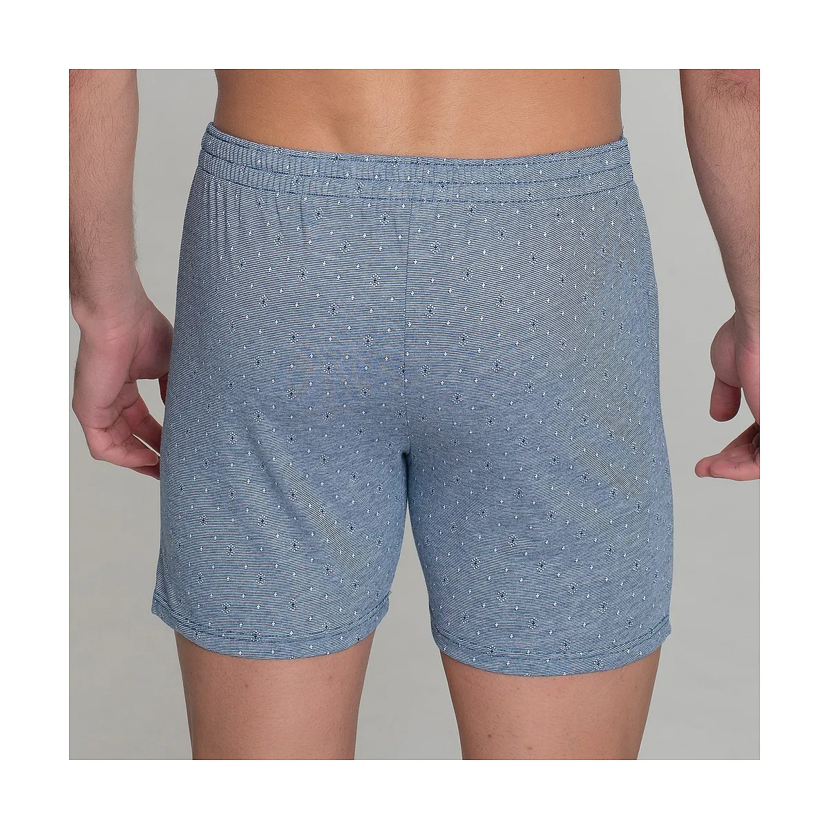 5096 Opened Boxer With Spikes Embroidery