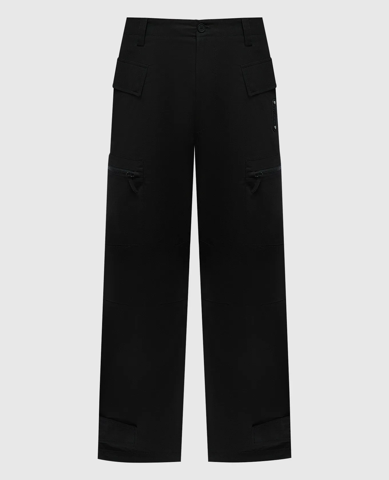 A Cold Wall Black Static Cargo Pants