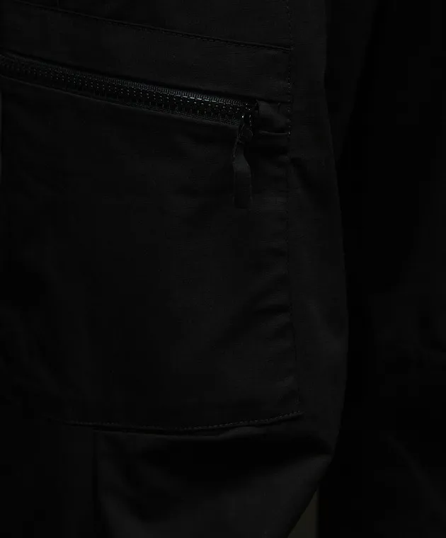 A Cold Wall Black Static Cargo Pants