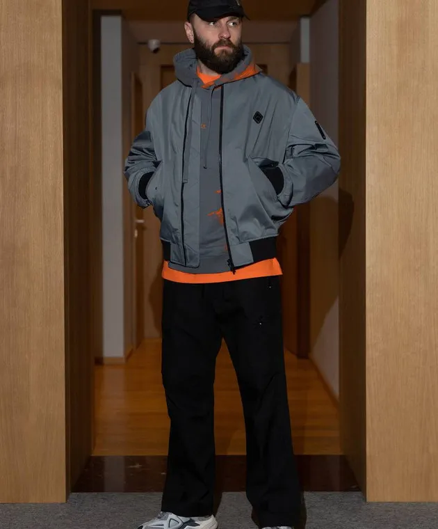 A Cold Wall Black Static Cargo Pants