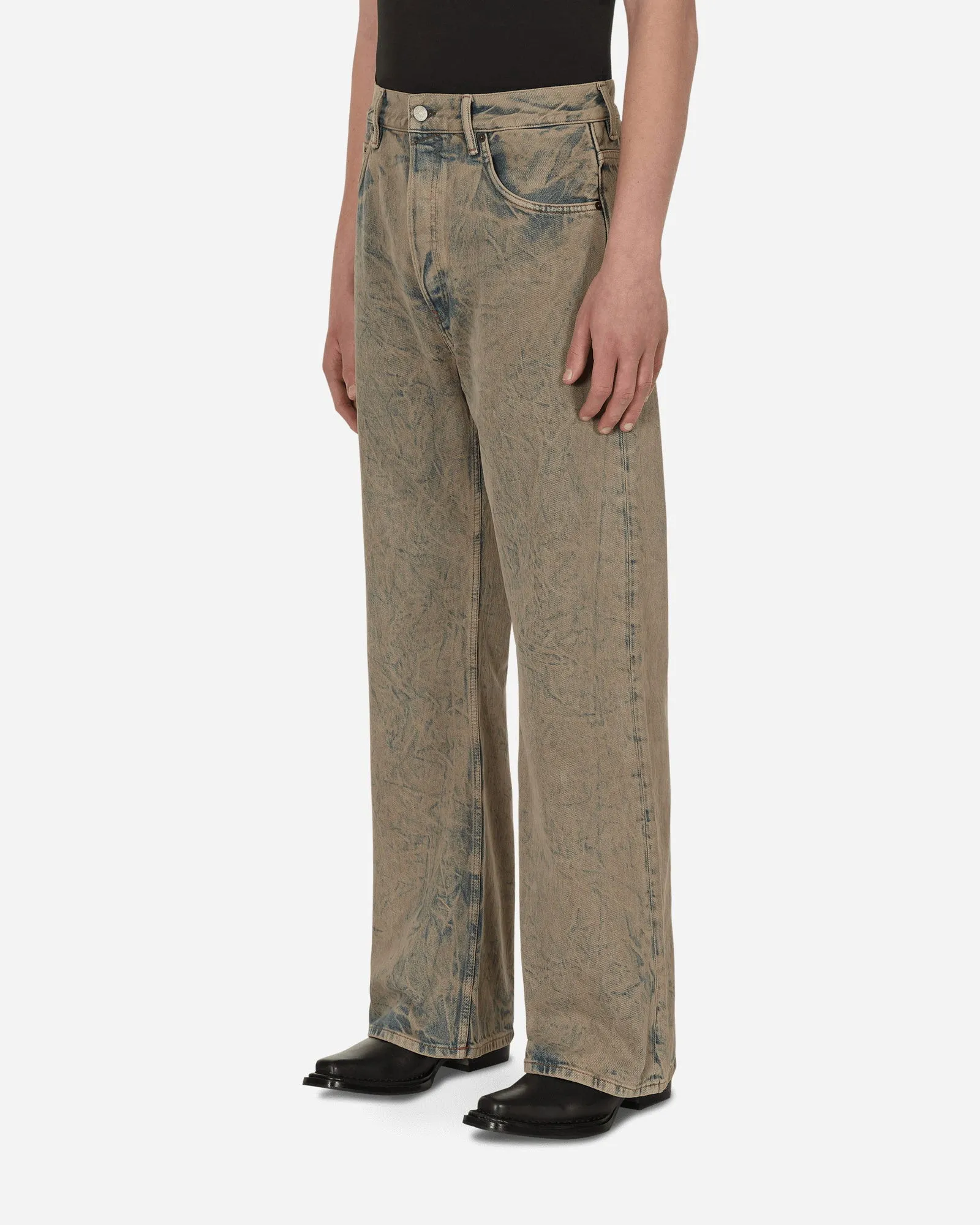 Acne Studios Loose Bootcut Denim Pants