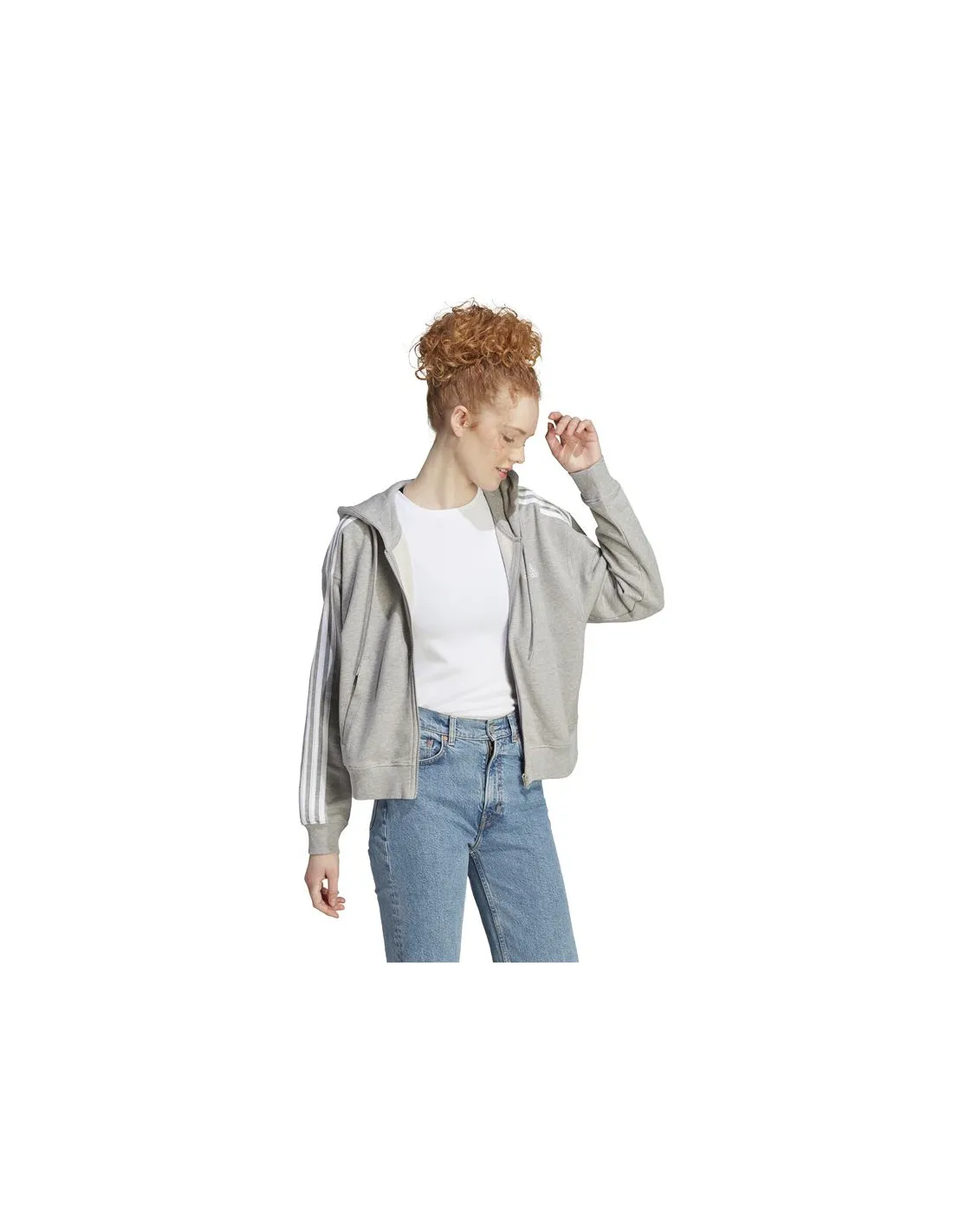 Adidas 3S Zip Hoodie Women