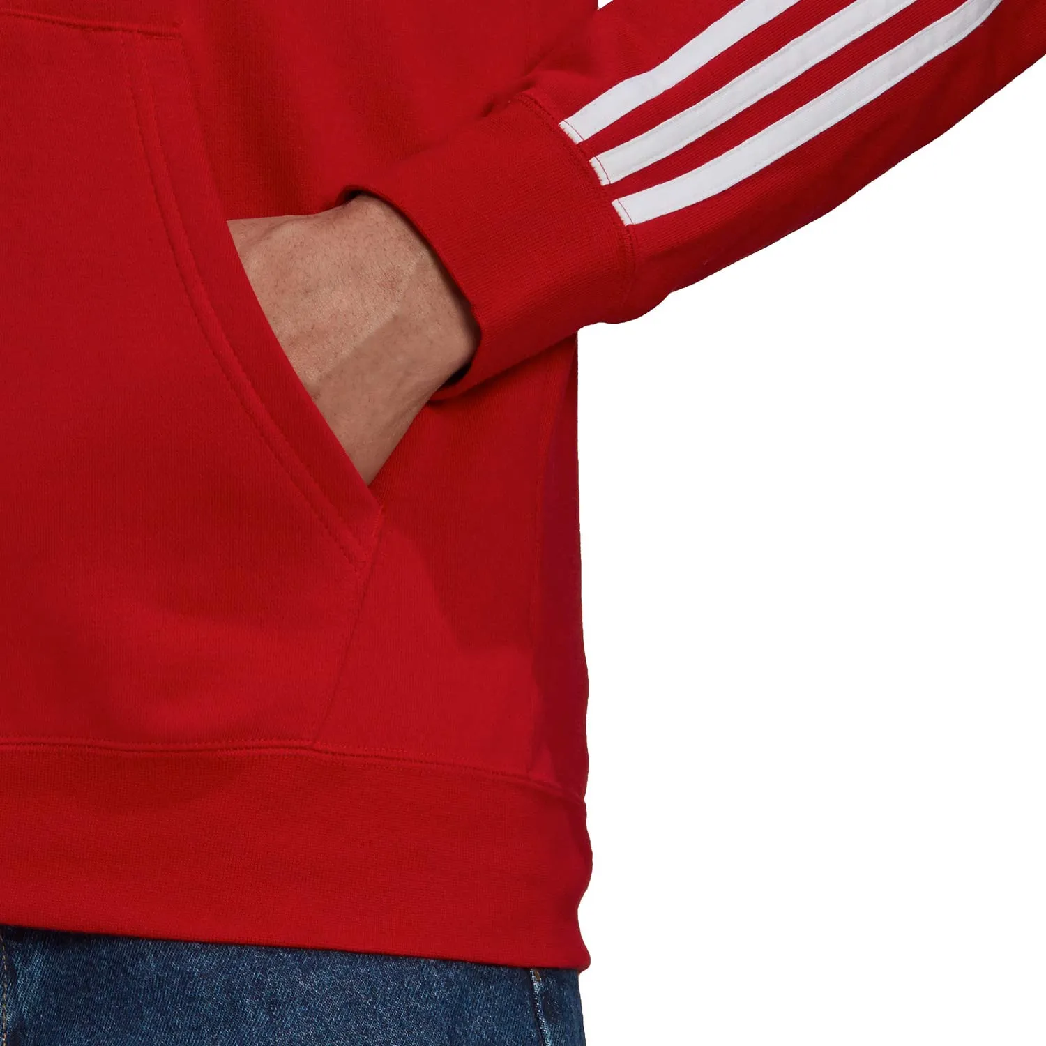 adidas Bayern 3 Stripes Hoodie