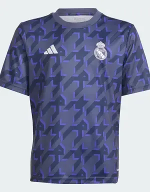 ADIDAS REAL MADRID WARMUP TSHIRT (TEENS)