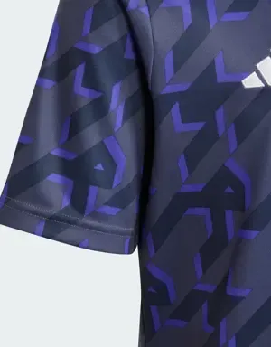 ADIDAS REAL MADRID WARMUP TSHIRT (TEENS)