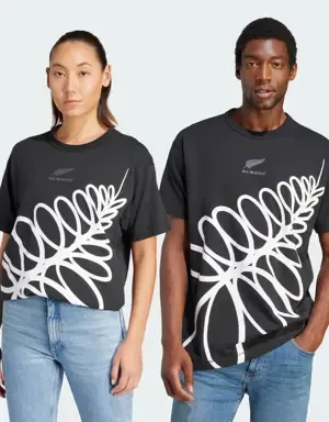 ADIDAS ALL BLACKS RUGBY LIFESTYLE SHORTSLEEVE TEE (GENDERNEUTRAL)