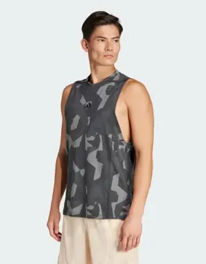 ADIDAS TRAINING PRO SERIES WORKOUT SLEEVELESS TSHIRT