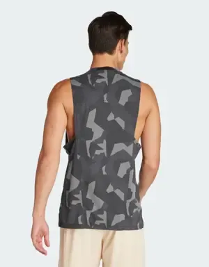 ADIDAS TRAINING PRO SERIES WORKOUT SLEEVELESS TSHIRT