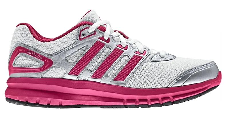 Adidas Duramo 6 K Nino Blanco Rosa Plata