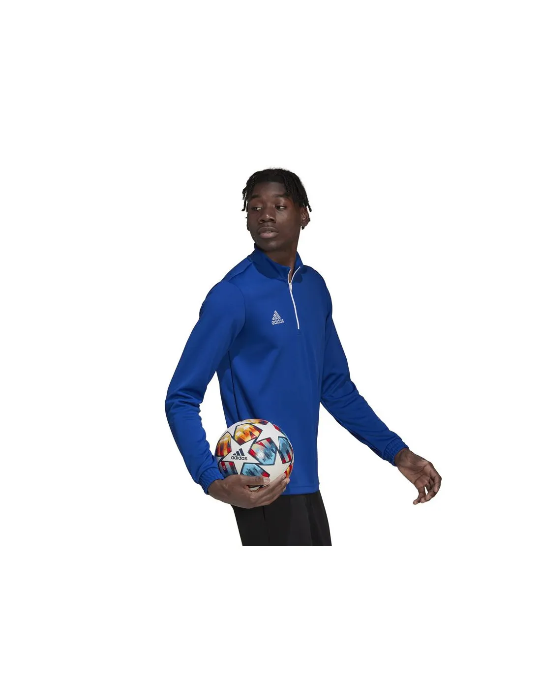 ADIDAS ENTRADA 22 MEN'S FOOTBALL SWEATSHIRT  BLACK