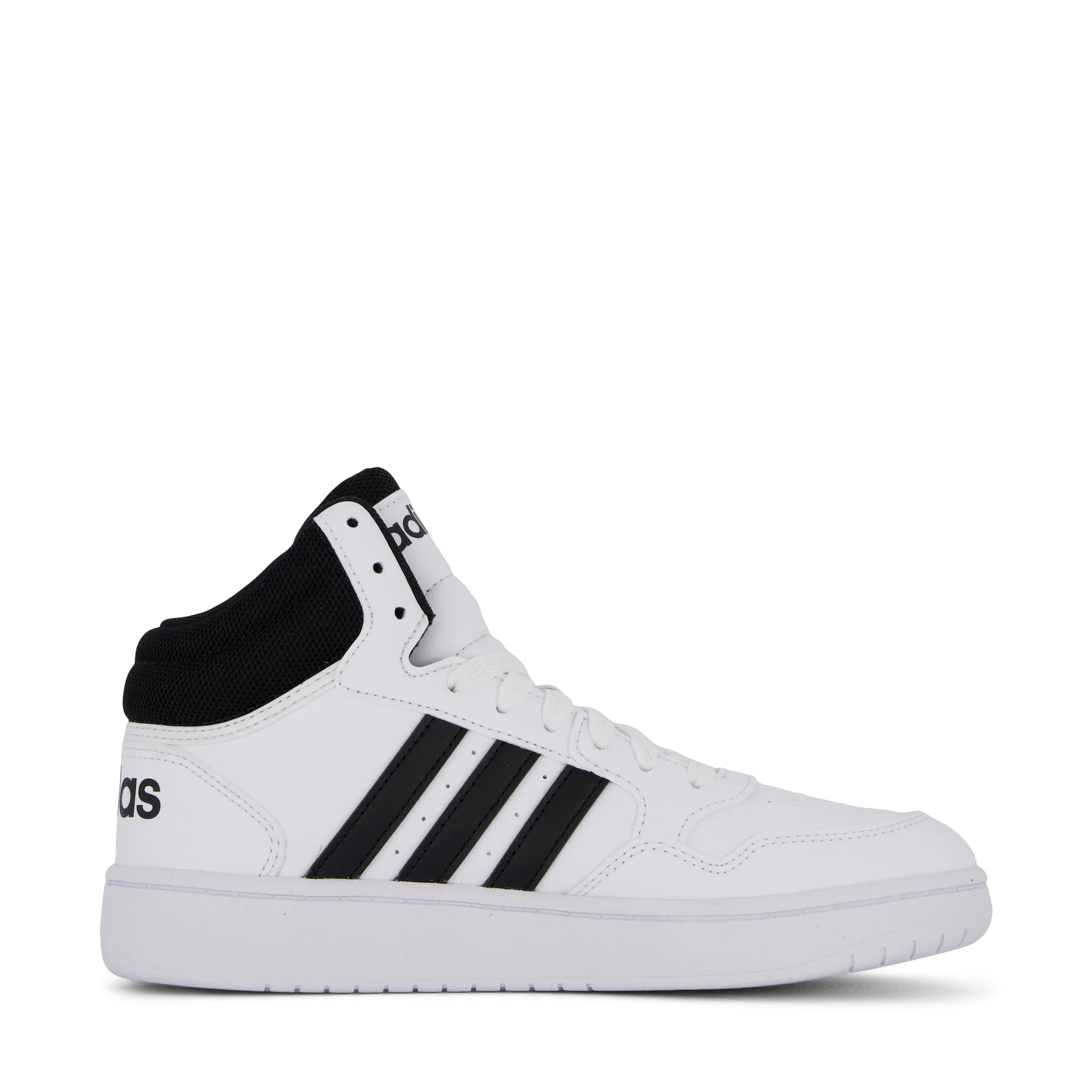 Adidas Hoops Mid Shoes Cloud White Core Black Core Black