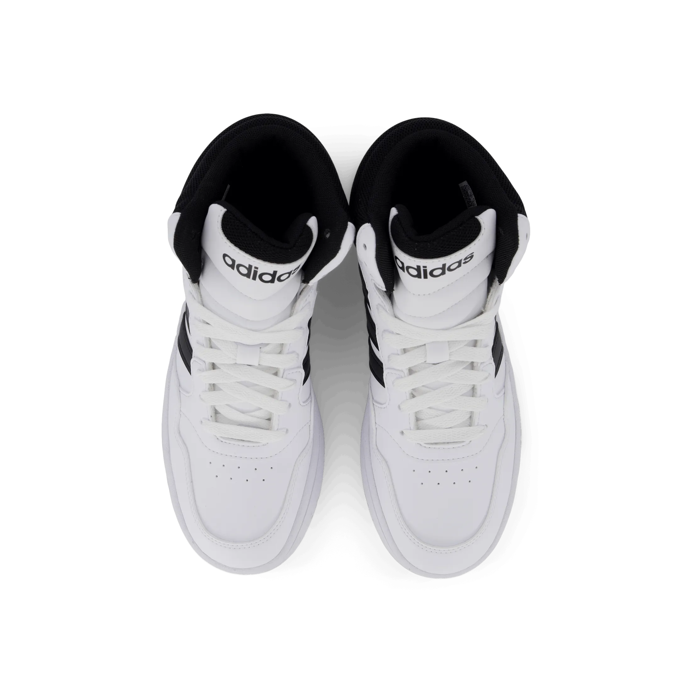 Adidas Hoops Mid Shoes Cloud White Core Black Core Black