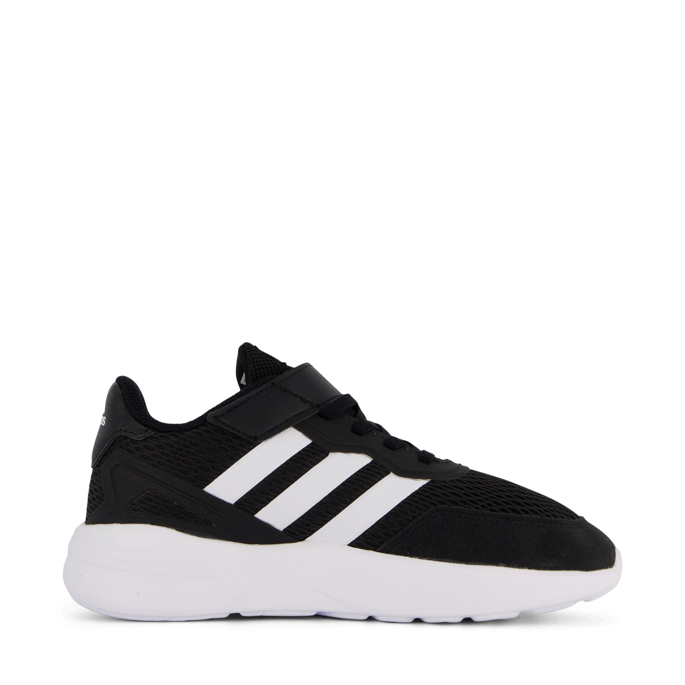 Adidas Nebzed Elastic Lace Top Strap Shoes Core Black Cloud White Cloud White
