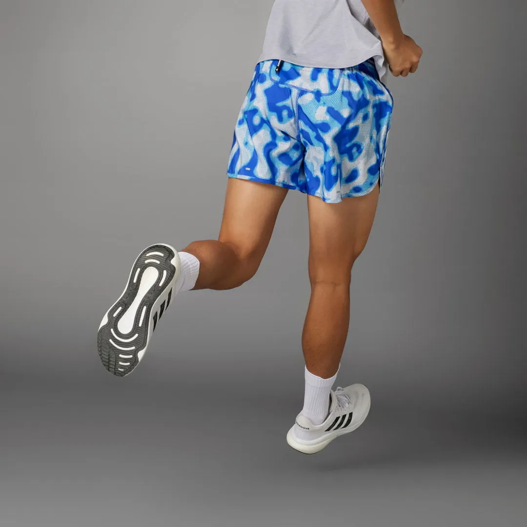 ADIDAS PERFORMANCE OWN THE RUN 3STRIPES ALLOVER PRINT