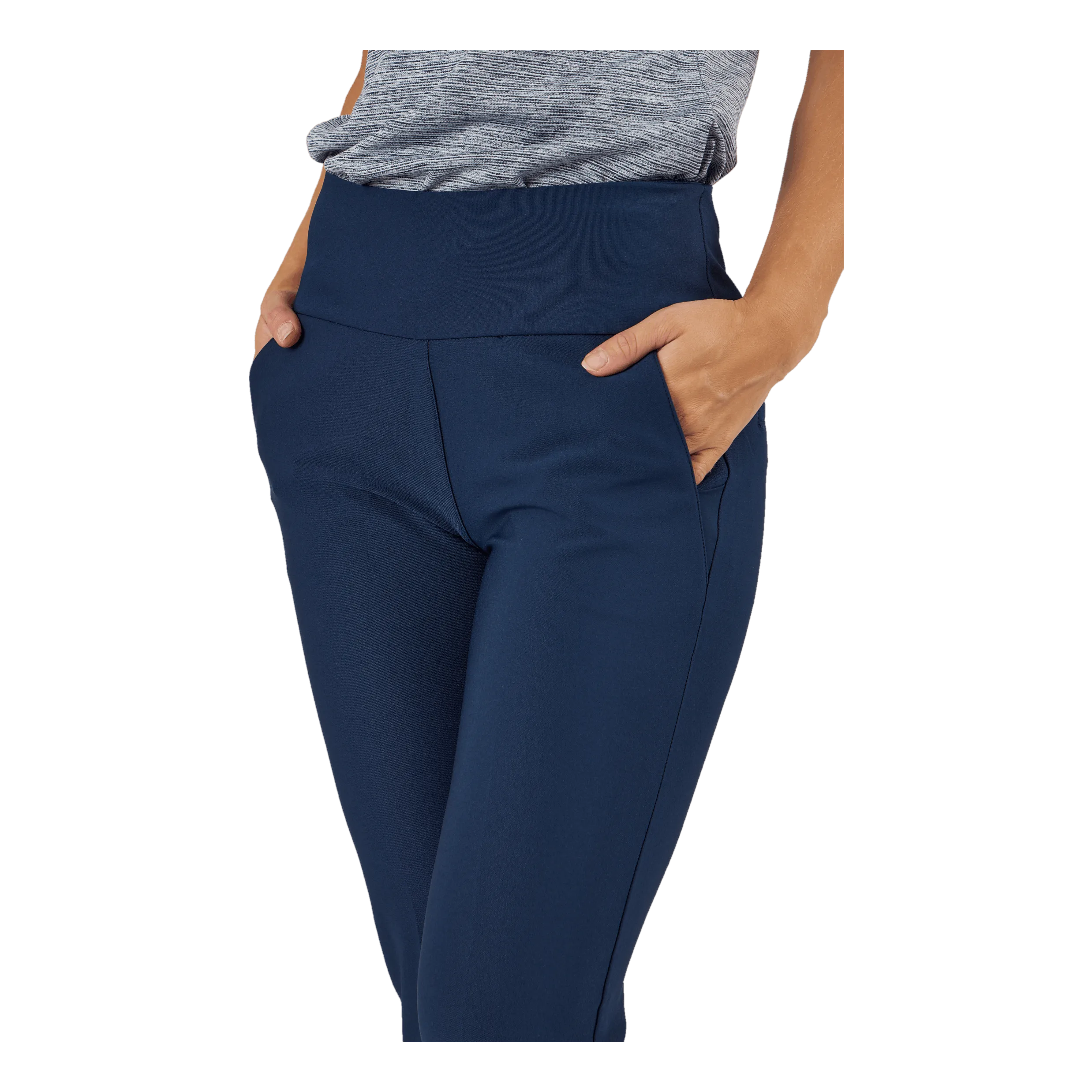 ADIDAS PULLON ANKLE TROUSERS COLLEGIATE NAVY