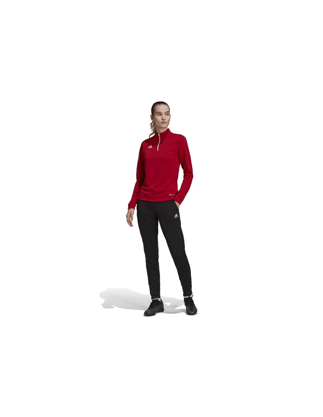 ADIDAS TRAINING SOCCER SWEATSHIRT  ENTRADA 22 W RED