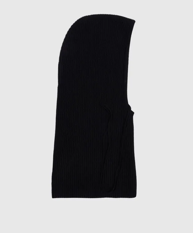 Allude Black Cashmere Face Mask