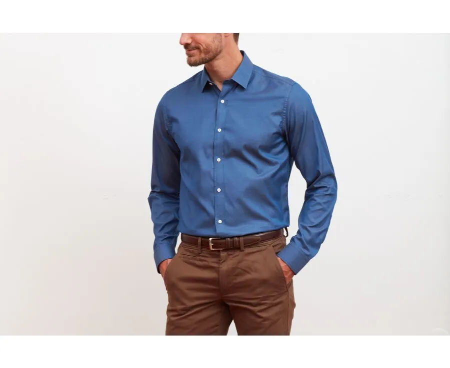 AMÉLIEN denim shirt for men.