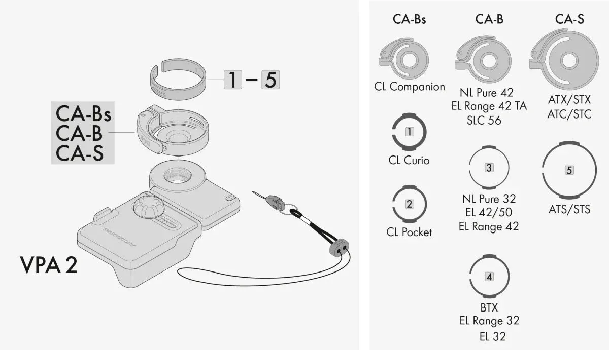 Swarovski Optik VPA 2 Adapter Ring for binoculars and telescopes