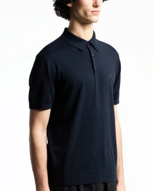 Armani Exchange blue polo shirt 8NZF5D