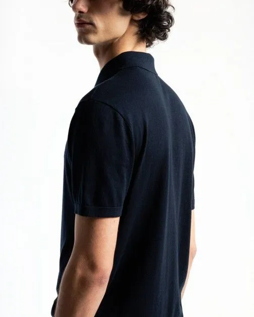 Armani Exchange blue polo shirt 8NZF5D