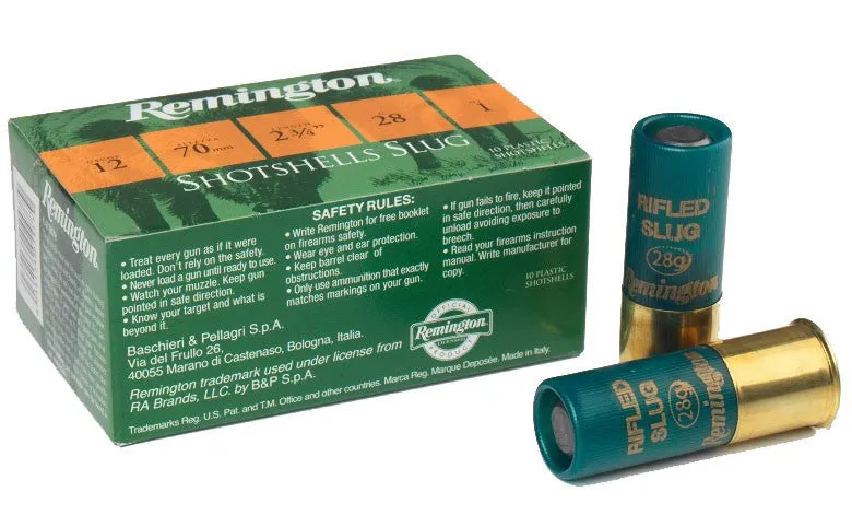 Remington Foster Shotgun 12/70 Bullets