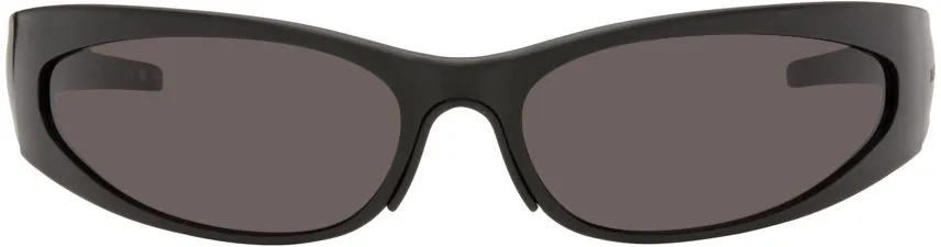 Balenciaga Oval Black Sunglasses