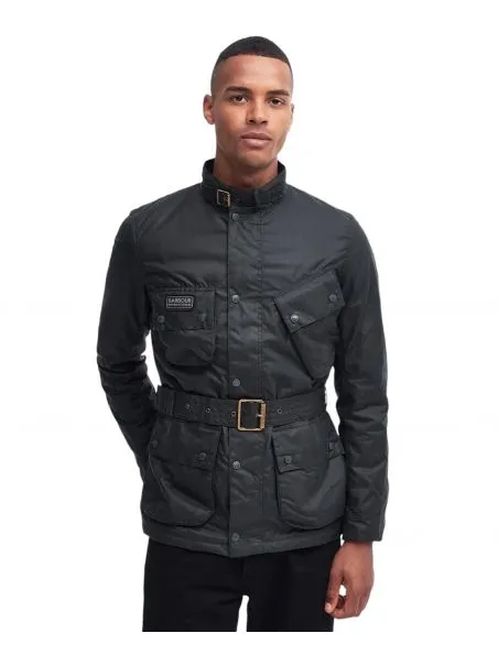 BARBOUR Chaqueta SL International New Wax Hombre Sage