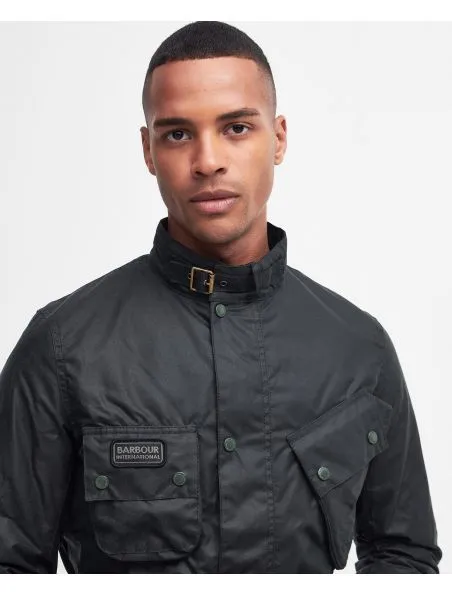 BARBOUR Chaqueta SL International New Wax Hombre Sage
