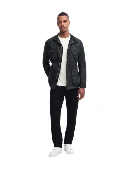 BARBOUR Chaqueta SL International New Wax Hombre Sage
