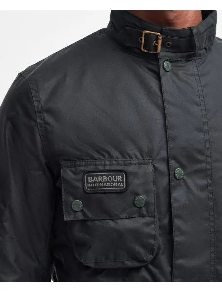 BARBOUR Chaqueta SL International New Wax Hombre Sage