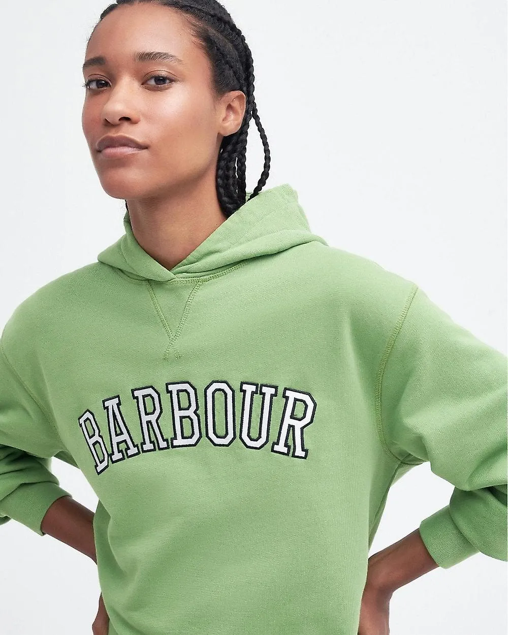 Barbour hoodie, Northumberland women's hoodie.