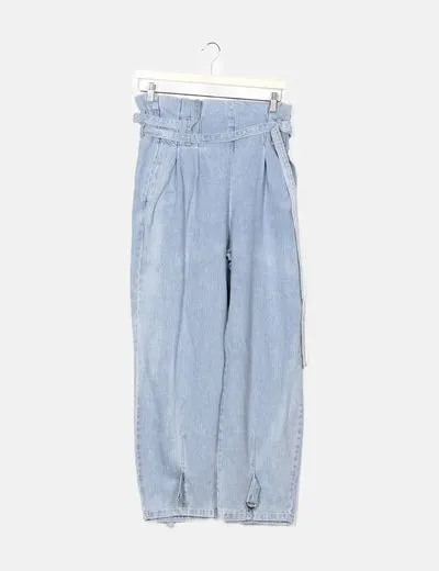 Bershka denim slouchy jeans