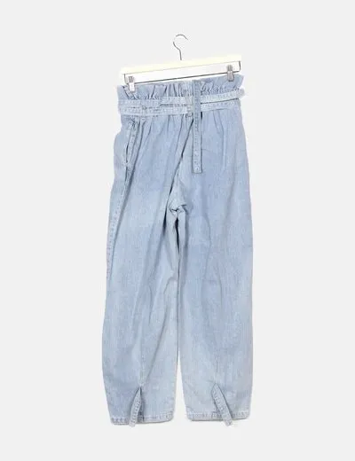 Bershka denim slouchy jeans