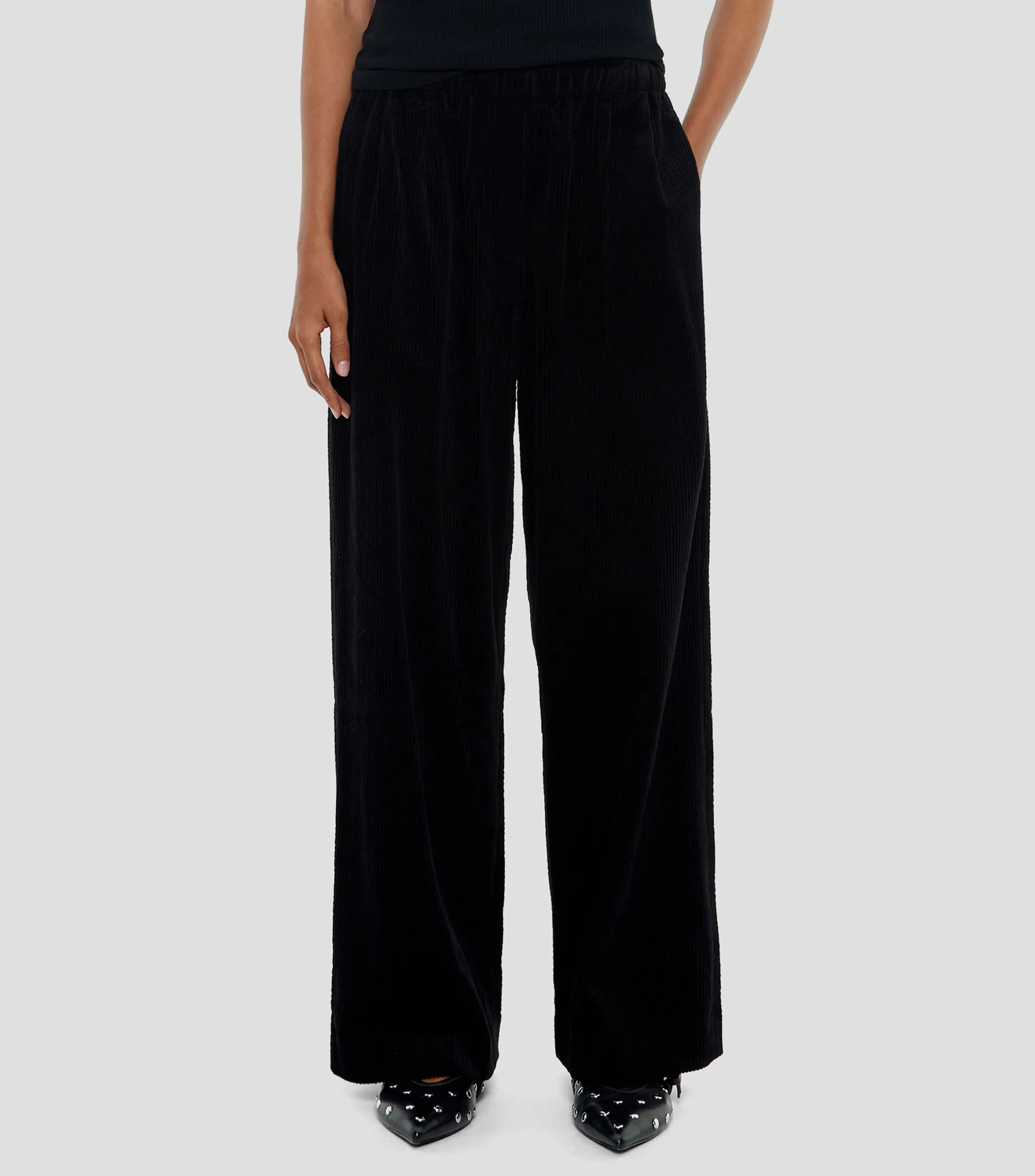 Bimba y Lola Women's Corduroy Jogger Pants
