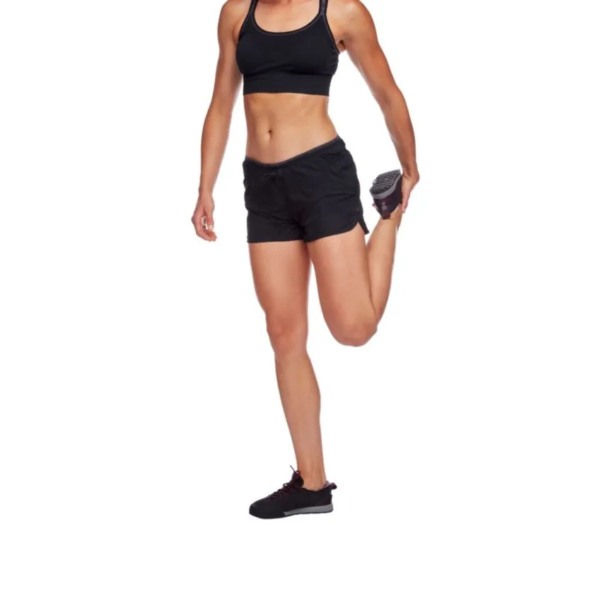 BLACK DIAMOND WOMEN'S SPRINT SHORTS  BLACK