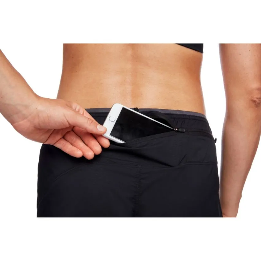 BLACK DIAMOND WOMEN'S SPRINT SHORTS  BLACK