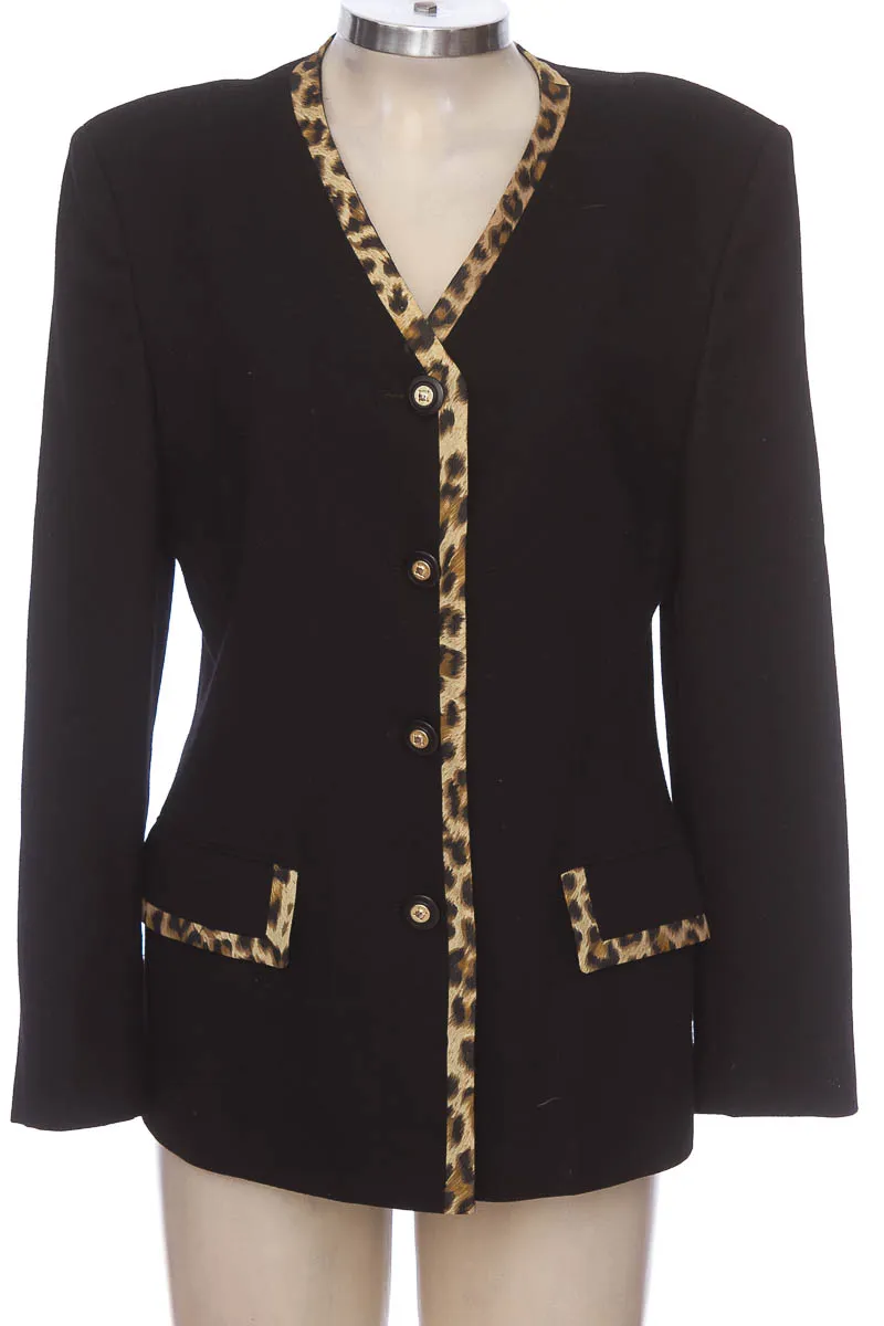 BLACK JACKET / COAT  HERNANDO TRUJILLO.