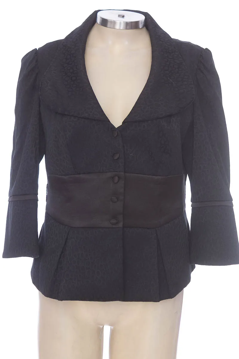 BLACK JACKET/COAT  DAZARI COUTURE