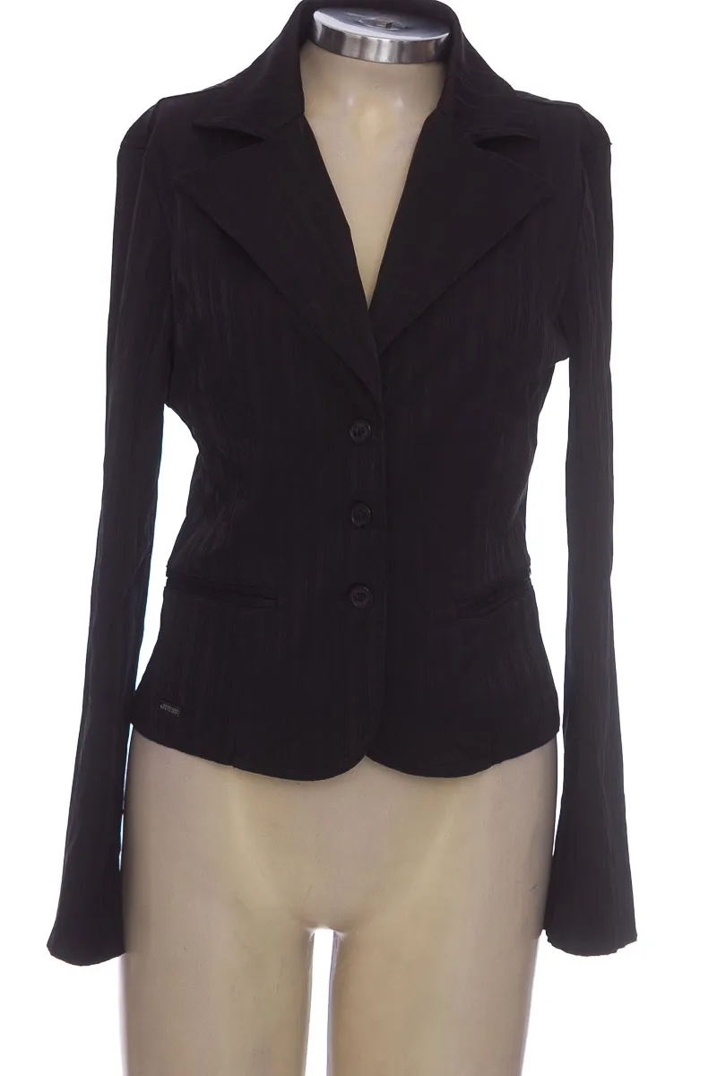 BLACK JACKET/COAT  GUESS JEANS.